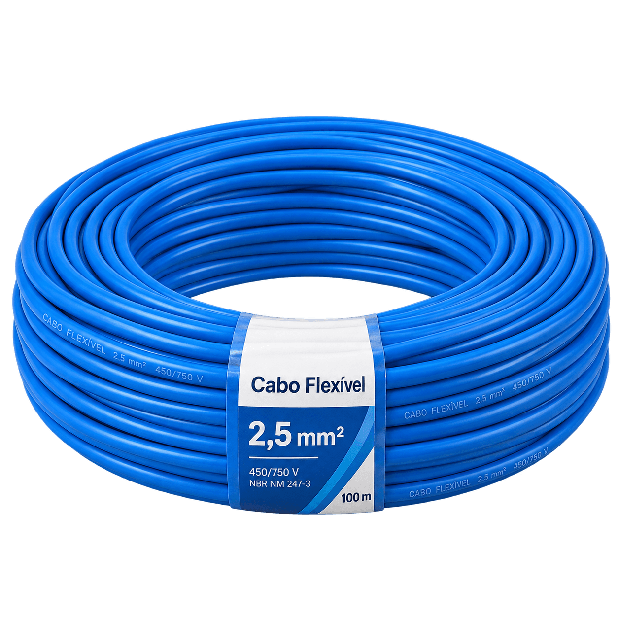 Cabo Flexível 2,5mm